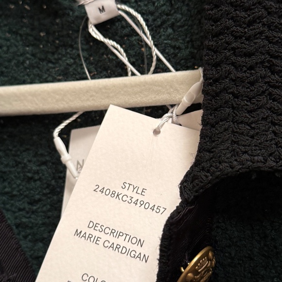 Veronica Beard Marie Houndstooth Knit Cardigan NWT - Picture 4 of 6